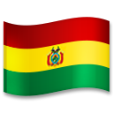 Bagaimana Flag: Bolivia emoji terlihat di Lg.