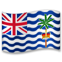 Hoe Vlag: Brits Indische Oceaanterritorium emoji eruit ziet op Lg.