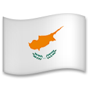 Bagaimana Flag: Cyprus emoji terlihat di Lg.