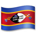 Hvordan Flag: Eswatini emoji ser ud på Lg.