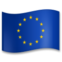 Bagaimana Flag: European Union emoji terlihat di Lg.