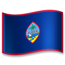 Hvordan Flag: Guam emoji ser ud på Lg.