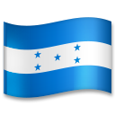 Bagaimana Flag: Honduras emoji terlihat di Lg.