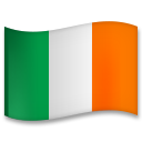 Bagaimana Flag: Ireland emoji terlihat di Lg.