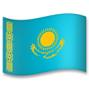 Bagaimana Flag: Kazakhstan emoji terlihat di Lg.