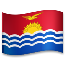 Bagaimana Flag: Kiribati emoji terlihat di Lg.