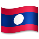 Bagaimana Flag: Laos emoji terlihat di Lg.