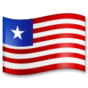 Hoe Vlag: Liberia emoji eruit ziet op Lg.