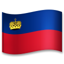 Bagaimana Flag: Liechtenstein emoji terlihat di Lg.