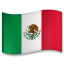 How Flag: Mexico emoji looks on Lg.