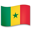 Bagaimana Flag: Senegal emoji terlihat di Lg.