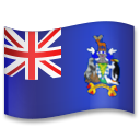 Bagaimana Flag: South Georgia & South Sandwich Islands emoji terlihat di Lg.