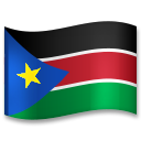 Bagaimana Flag: South Sudan emoji terlihat di Lg.