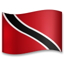 Bagaimana Flag: Trinidad & Tobago emoji terlihat di Lg.