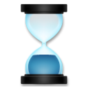 How Hourglass Done emoji looks on Lg.