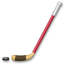 Hvordan Ishockey emoji ser ud på Lg.