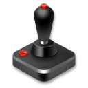 Hvordan Joystick emoji ser ud på Lg.