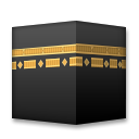 Bagaimana Kaaba emoji terlihat di Lg.