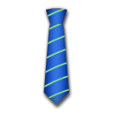 How Necktie emoji looks on Lg.