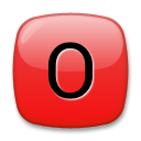 Bagaimana O Button (Blood Type) emoji terlihat di Lg.