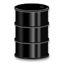 Bagaimana Oil Drum emoji terlihat di Lg.