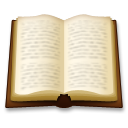 How Open Book emoji looks on Lg.