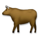 Bagaimana Lembu emoji terlihat di Lg.