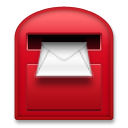 How Postbox emoji looks on Lg.