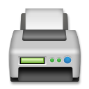 Hvordan Printer emoji ser ud på Lg.