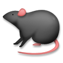 How Rat emoji looks on Lg.