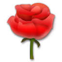 A quoi ressemblent les emoji Rose sur Lg.