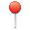 Hvordan Rund tegnestift emoji ser ud på Lg.