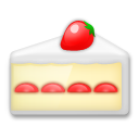 How Shortcake emoji looks on Lg.