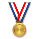 Bagaimana Sports Medal emoji terlihat di Lg.