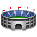 Bagaimana Stadium emoji terlihat di Lg.