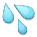 Sweat Droplets Emoji 💦