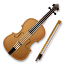 How Violin emoji looks on Lg.