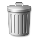 Bagaimana Wastebasket emoji terlihat di Lg.