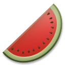 How Watermelon emoji looks on Lg.