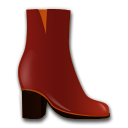 Bagaimana Woman’s Boot emoji terlihat di Lg.