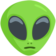 A quoi ressemblent les emoji Alien sur Messenger.