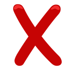  X 