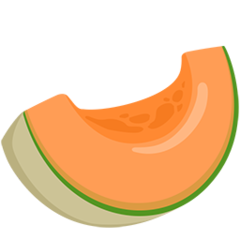 Jak wygląda emoji Melon w Messenger.