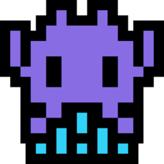 How Alien Monster emoji looks on Microsoft.