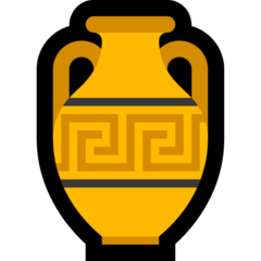 How Amphora emoji looks on Microsoft.