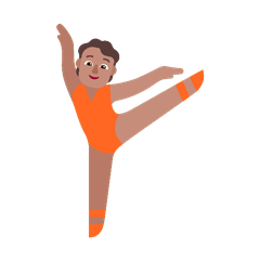 Come Persona che danza: carnagione olivastra emoji appare su Microsoft.