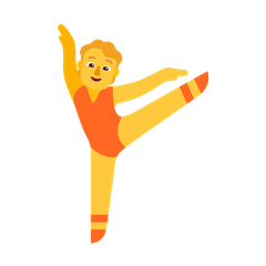 Come Persona che danza emoji appare su Microsoft.