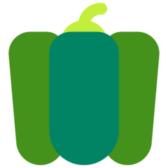 How Bell Pepper emoji looks on Microsoft.