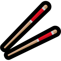 How Chopsticks emoji looks on Microsoft.