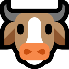 牛の顔 絵文字